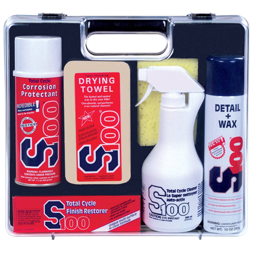 Review & Demo of S100 Total Cycle Cleaner Motorcycle cleaner, Amazing! 